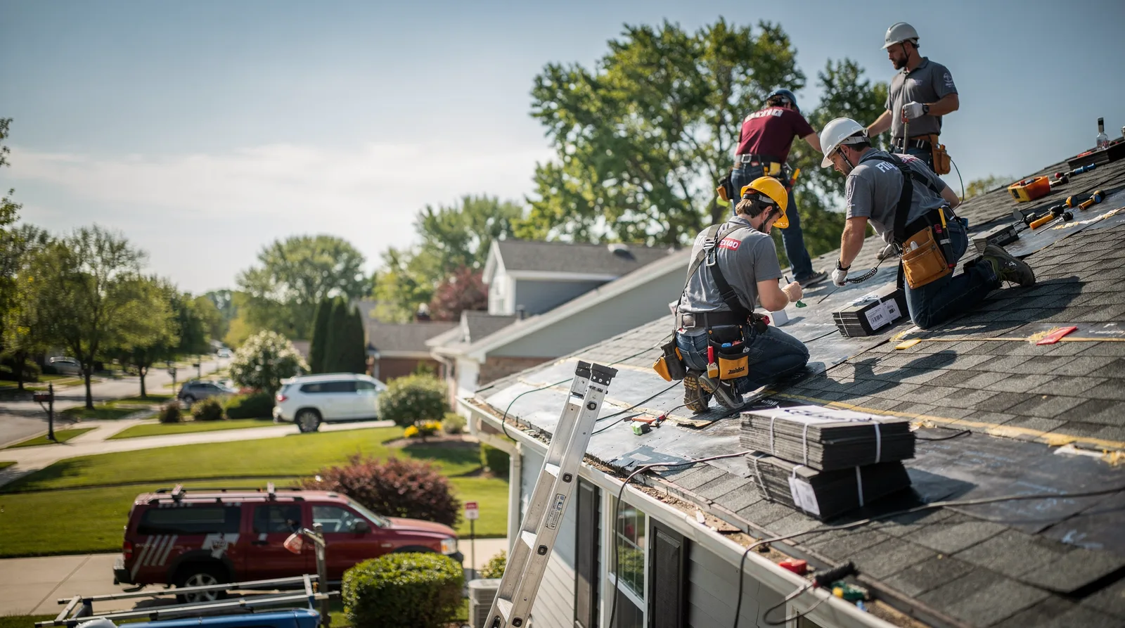 Roof Repair in Baldwin City, KS around you